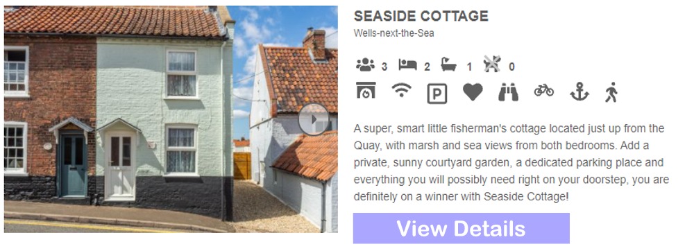 Seaside Cottage in Wells Next The Sea, Norfolk